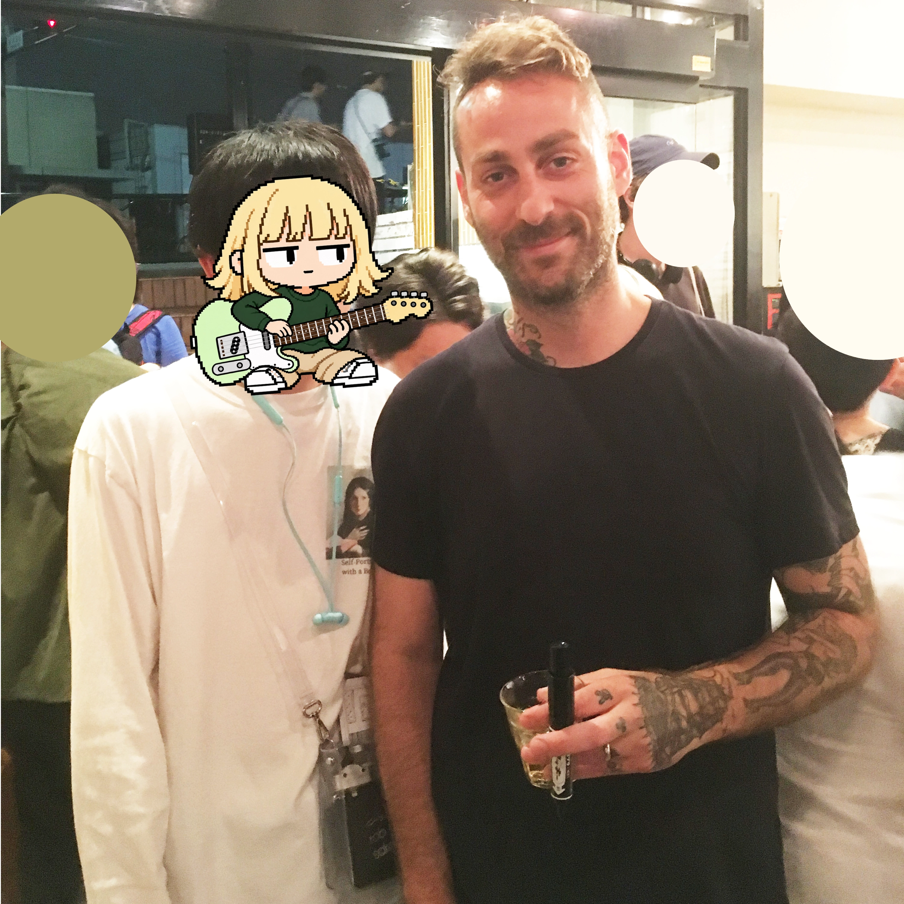 サイト制作者とマイク・キンセラ